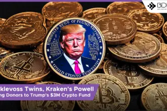 Former U.S. President Donald Trump's campaign raised $3 million in cryptocurrency last quarter, with contributions from around 100 people, including notable industry figures like the Winklevoss twins and Kraken's Jesse Powell. Much of the funding was received in bitcoin (BTC) and ether (ETH), as reported by the Wall Street Journal. This significant influx of crypto donations highlights the growing role of digital currencies in political fundraising.